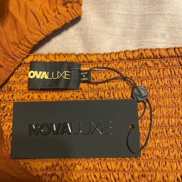 NWT FashionNova Puff Sleeve Dress - Picture 6 of 6